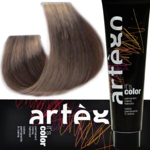 ARTEGO IT'S COLOR - farba w kremie 150ml, cała paleta kolorów 8.1 - 8A | Jasny Popielaty Blond