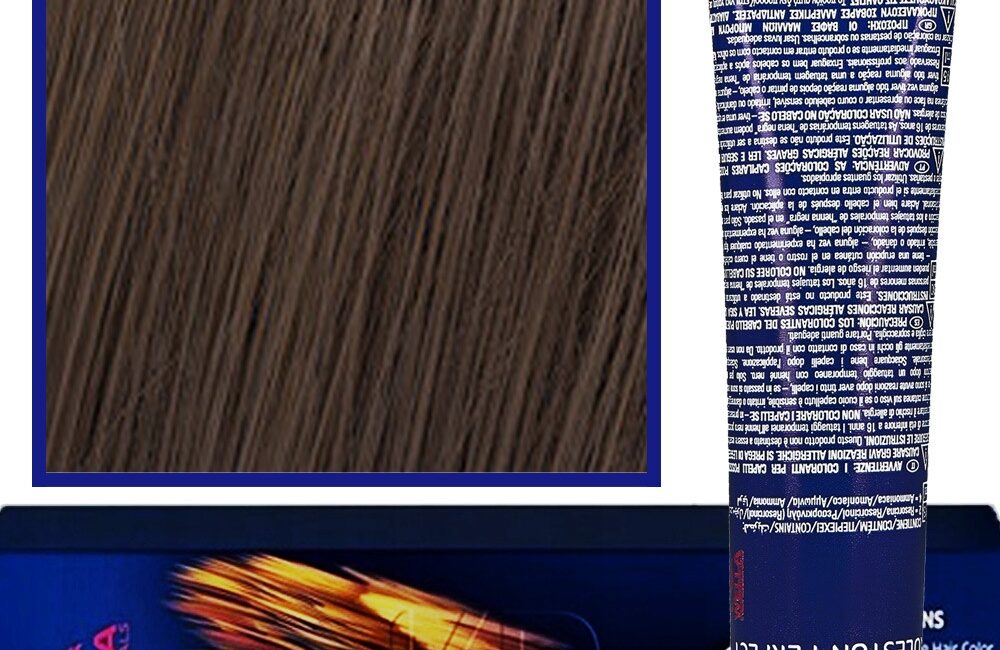 Wella Koleston Perfect Me profesjonalna farba do koloryzacji włosów 60ml 5/71 Brązowo Popielaty Jasny Brąz