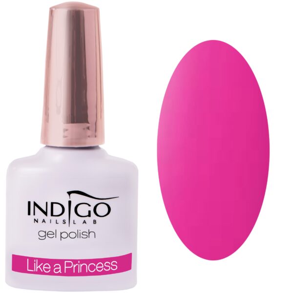 Indigo Gel Polish lakier hybrydowy, kolory 7ml Like A Princess