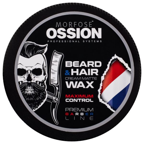 Morfose Ossion PB Beard & Hair Cream Matte Wax - matowy wosk do włosów i brody 175ml