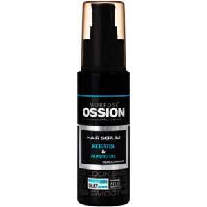 Morfose Ossion Hair Serum Keratin & Almond Oil – keratynowe serum do włosów zniszczonych, 75 ml