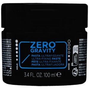 Kemon Zero Gravity Fixing Paste - modelująca pasta do włosów ekstremalne utrwalenie, 100ml