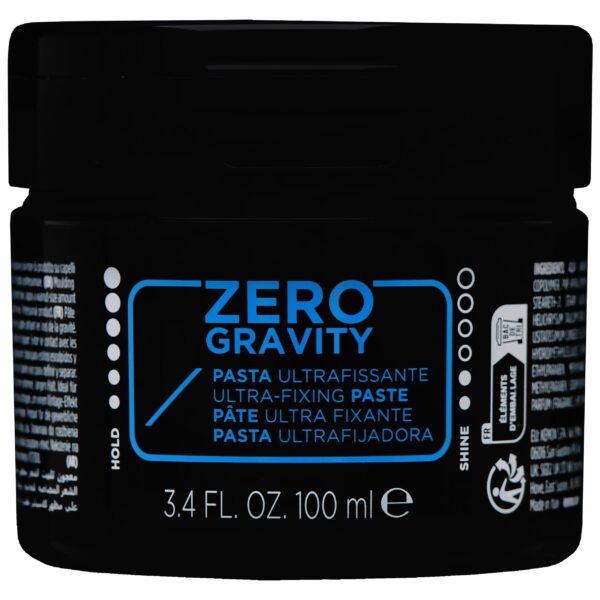 Kemon Zero Gravity Fixing Paste - modelująca pasta do włosów ekstremalne utrwalenie, 100ml