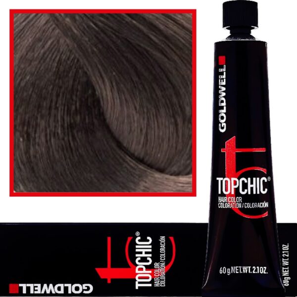 Goldwell Topchic - profesjonalna farba do włosów, 60ml 6-G Ciemny Złoty Blond