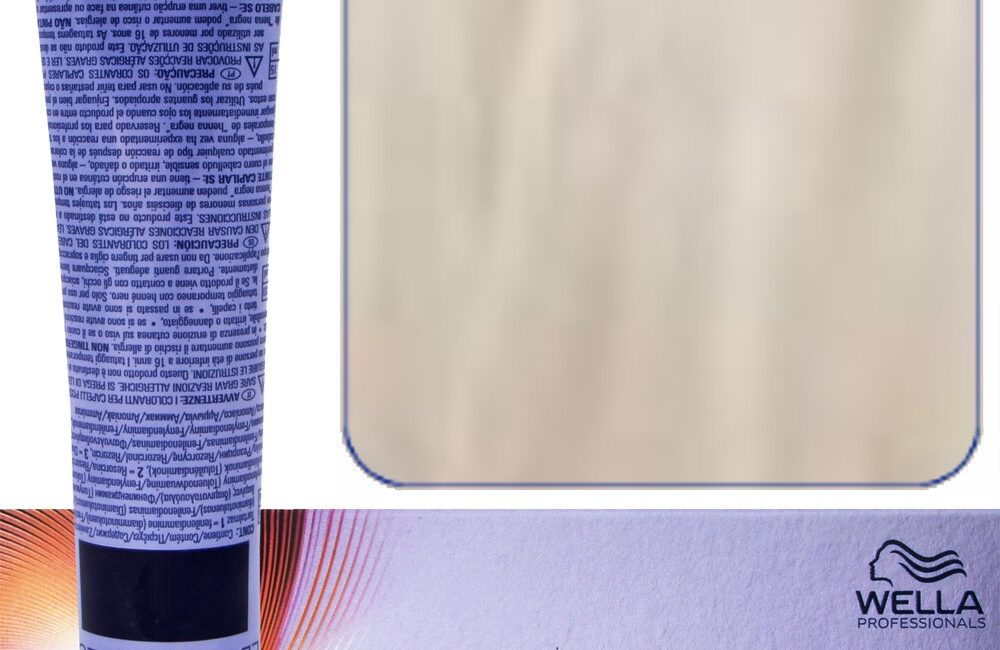 Wella Illumina Color - profesjonalna farba do włosów, 60ml 10/69 - Bardzo Bardzo Jasny Blond Fioletowy Cendre