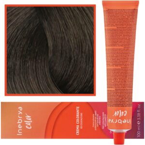 Inebrya Color - farba krem koloryzujący do włosów, 100ml 6/1 | Ciemny Popielaty Blond