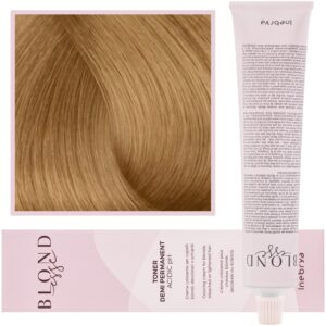 Inebrya Blondesse Toner - toner do włosów, neutralizujący żółte refleksy, 100ml DT05 | Złoty Miedziany Perłowy