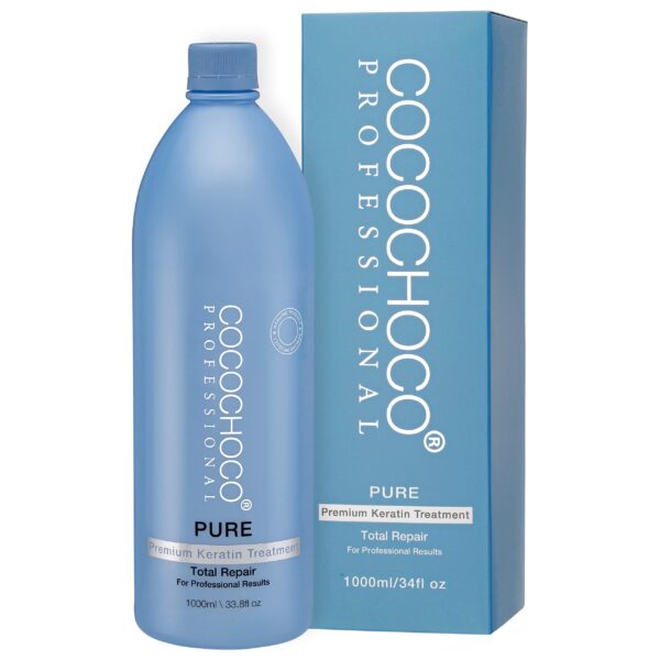 CocoChoco PURE Total Repair - keratyna do prostowania włosów słabych, 1000ml