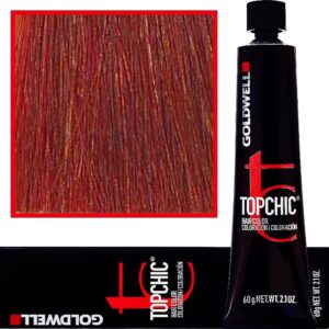 Goldwell Topchic - profesjonalna farba do włosów, 60ml 7-RR-MAX Soczysta Czerwień