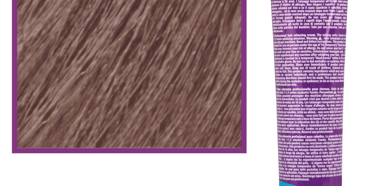 Fanola Crema Color farba - profesjonalny krem koloryzujący, 100 ml 11.1 | Super Platynowy Blond Popiel