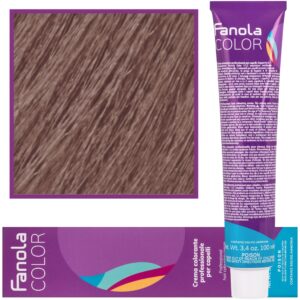 Fanola Crema Color farba - profesjonalny krem koloryzujący, 100 ml 11.1 | Super Platynowy Blond Popiel