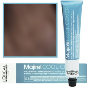 Loreal Majirel Cool Cover - farba zimne odcienie chłodnych blondów, 50ml 5.3 Jasny Brąz Złocisty