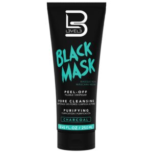 L3VEL3 Black Peel-off Mask - oczyszczająca czarna maska do twarzy, 250ml