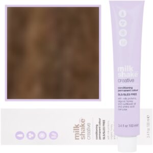 Milk Shake Creative - farba do włosów 100ml, pełna paleta kolorów 7,313 | 7GAG || Średni Złocisty Popielaty Złoty Blond