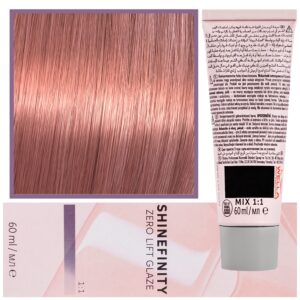 Wella Shinefinity Zero Lift Glaze - profesjonalna farba do włosów, 60ml 07/59 | Średni Perłowy Mahoniowy Blond