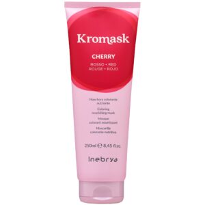 Inebrya Kromask - maska koloryzująca do włosów, różne kolory, 250ml Cherry | Czerwony