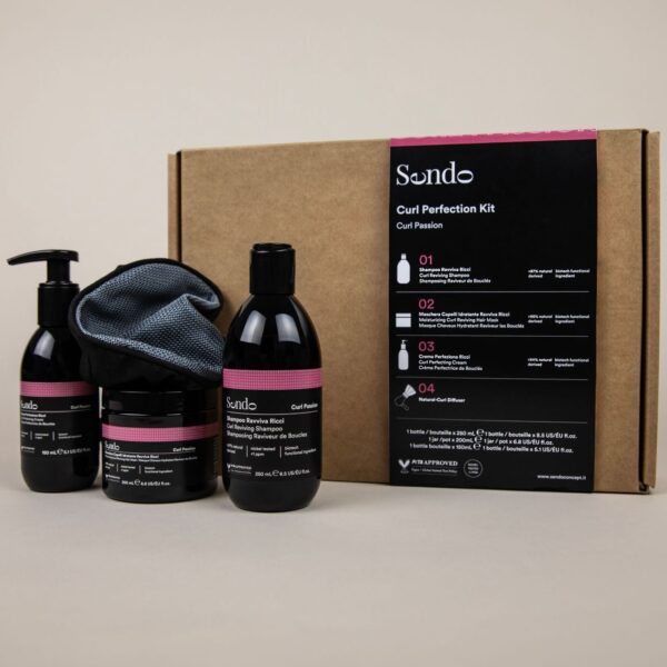 Zestaw kosmetyków do włosów kręconych SENDO