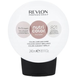 Revlon Nutri Color Mask - Maska koloryzująca do włosów, 240ml 821 Srebrny Beż