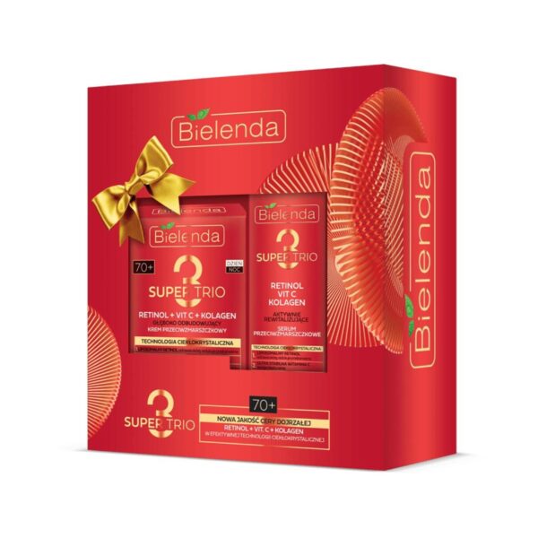 Bielenda Zestaw prezentowy SUPER TRIO 70+