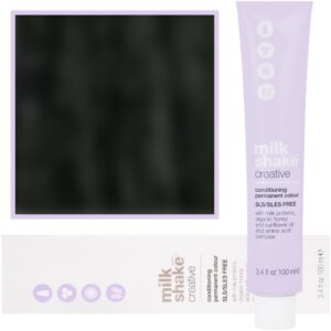 Milk Shake Creative - farba do włosów 100ml, pełna paleta kolorów 4,11 | 4AA || Intensywny Średni Popielaty Brąz