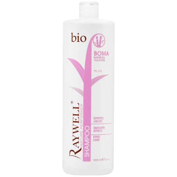 Raywell Bio Boma Smooth Effect Shampoo - szampon wygładzający do włosów puszących się, 1000ml