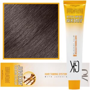 GK Hair Juvexin - farba do koloryzacji włosów z keratyną, 100ml 6,01 | Zimny ciemny blond