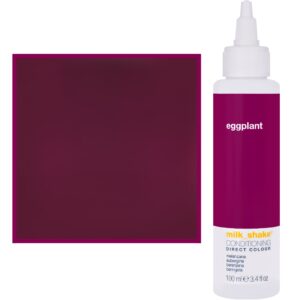 Milk Shake Direct Colour Toner do koloryzacji włosów 100ml, pełna paleta kolorów EGGPLANT || Oberżyna