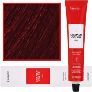 Kemon Cramer Color – kremowa farba do włosów z olejem kokosowym, 100ml 7,55 | Głęboki Czerwony Blond