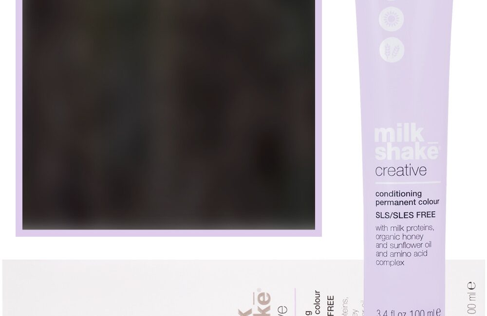 Milk Shake Creative - farba do włosów 100ml, pełna paleta kolorów 3 | 3N || Ciemny Brąz