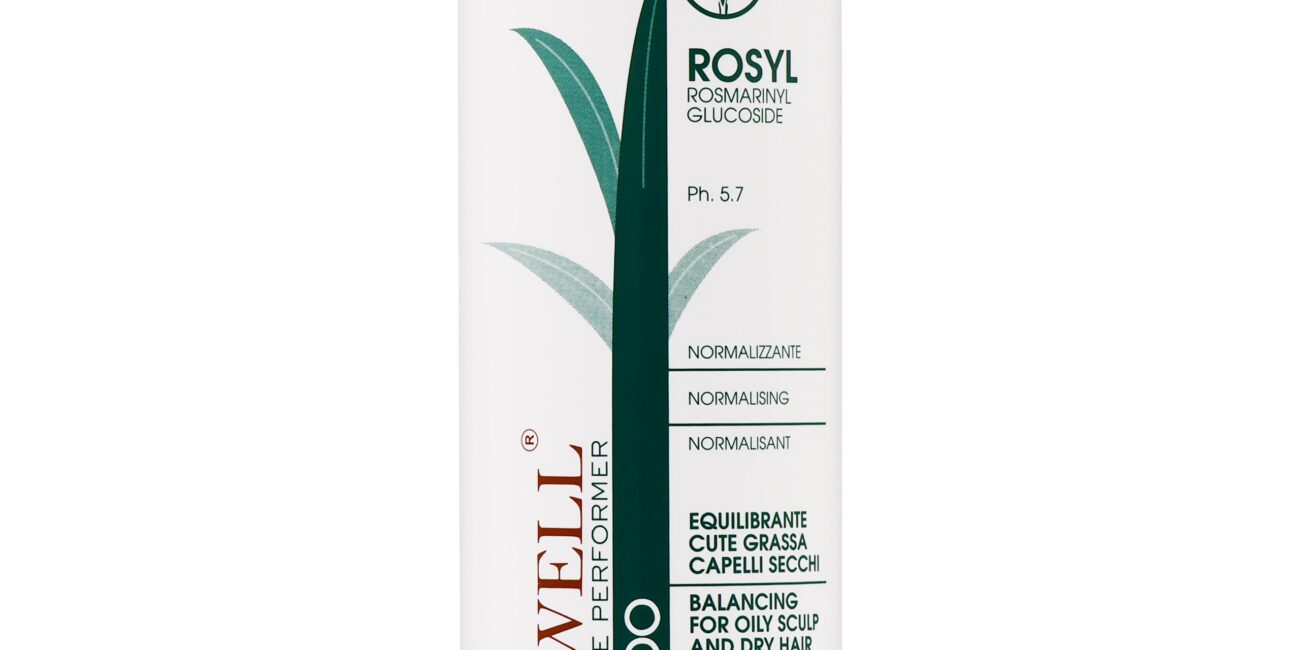 Raywell Bio Rosyl Balancing - szampon do włosów przetłuszczających się i suchych, 1000ml