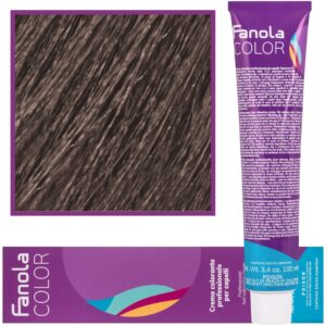 Fanola Crema Color farba - profesjonalny krem koloryzujący, 100 ml 8.11 | Jasny Blond Intensywnie Popielaty