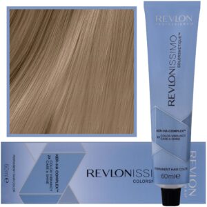 Revlon Revlonissimo Colorsmetique - kremowa farba do włosów, 60ml 8,13 | Jasny Popielaty Złoty Blond