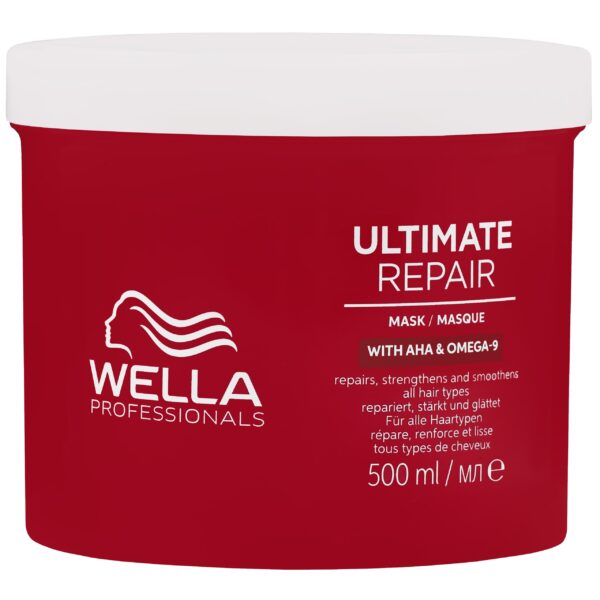 Wella Ultimate Repair Mask - regenerująca kremowa maska do włosów zniszczonych, 500ml