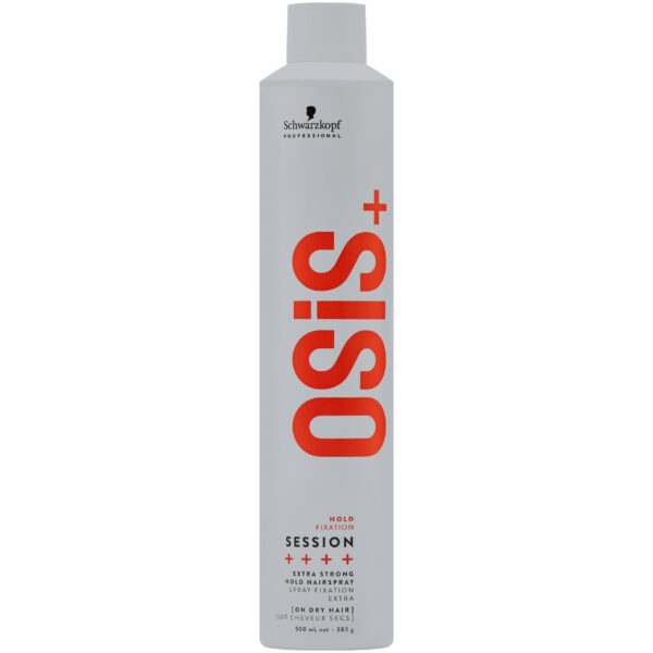 Schwarzkopf OSIS+ SESSION, lakier bardzo mocny z szybkoschnącą formułą 500ml