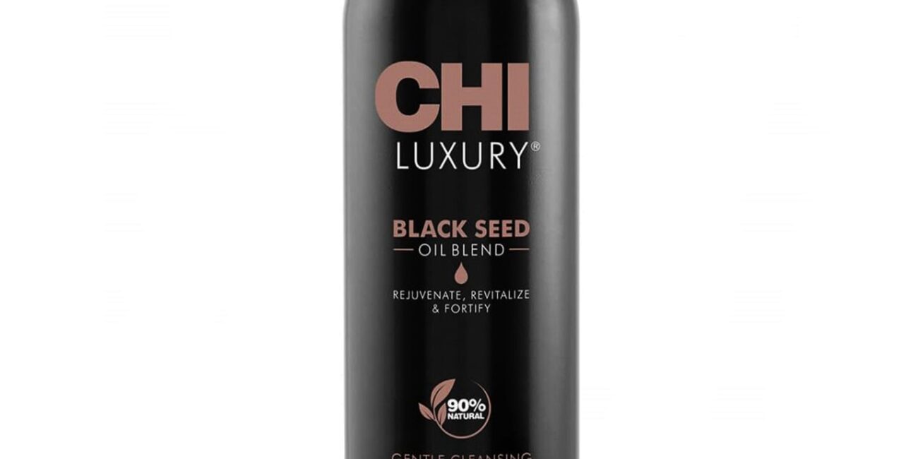 CHI Luxury Black Seed Oil - szampon oczyszczający do włosów z czarnuszką, 355ml