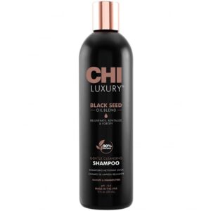 CHI Luxury Black Seed Oil - szampon oczyszczający do włosów z czarnuszką, 355ml