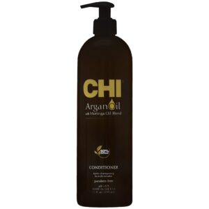 CHI Argan Oil Moringa, Odżywka wzmacniająca z olejkiem arganowym 739ml