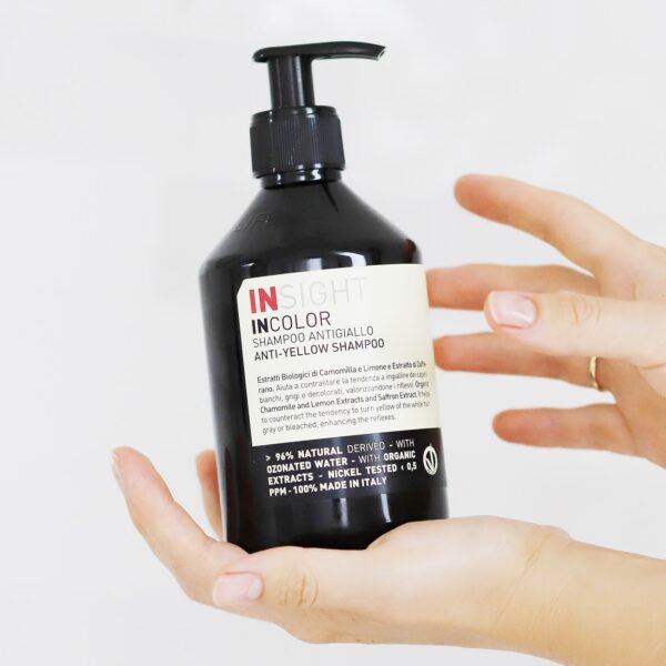 Szampon niwelujący żółte odcienie 400ml INSIGHT