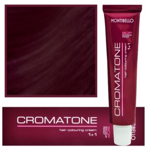 Montibello Cromatone farba profesjonalna trwała koloryzacja, 60ml 5,8 | Purpurowy Jasny Brąz