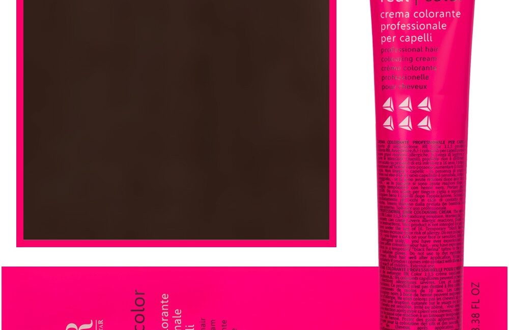 RR Line Farba Crema profesjonalna farba do włosów 100ml 6.34 | Ciemny Blond Złoto Miedziany