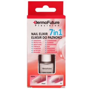 DermoFuture Precision - eliksir do pielęgnacji i odbudowy paznokci 7in1, 9ml