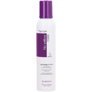 Fanola No Yellow Incredible Foam - odżywka w piance do włosów blond, 250ml