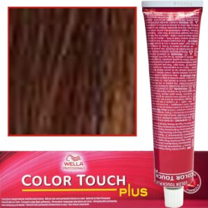 WELLA COLOR TOUCH profesjonalna farba do włosów 60 ml 77/07 Intensywny Średni Blond Delikatnie Mahoniowy (Mokka)