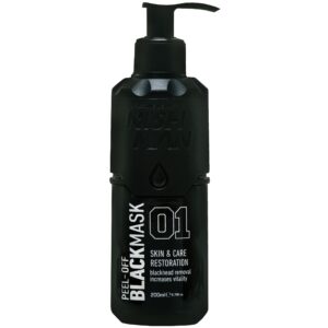 Nishman Peel-Off Black Mask Restoration 01 - maska na twarz do skóry trądzikowej, 200ml
