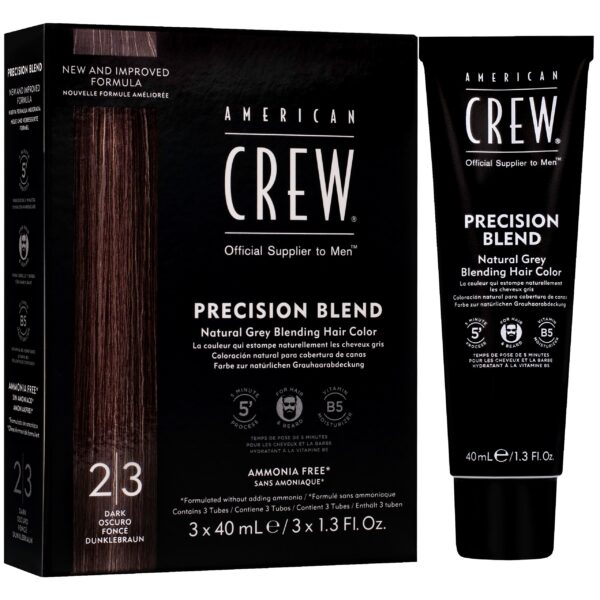 American Crew Precision Blend - odsiwiacz dla mężczyzn 3x40ml Dark - ciemny