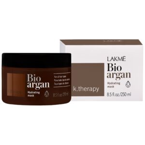 Lakme K.Therapy Bio Argan - nawilżająca maska do włosów z organicznym olejkiem arganowym, 250ml