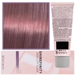 Wella Shinefinity Zero Lift Glaze - profesjonalna farba do włosów, 60ml 04/65 | Średni Fioletowy Mahoniowy Brąz