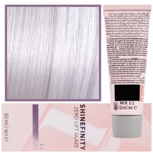 Wella Shinefinity Zero Lift Glaze - profesjonalna farba do włosów, 60ml 09/81 | Bardzo Jasny Perłowy Popielaty Blond