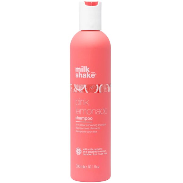 Milk Shake Pink Lemonade Shampoo - szampon do włosów blond i rozjaśnianych z różowym pigmentem, 300ml