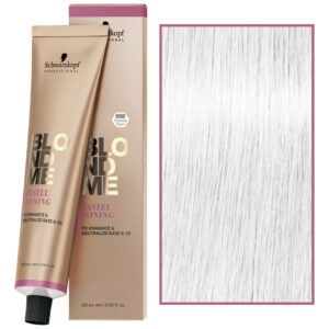 Schwarzkopf Professional BlondMe Pastel Toning - pastelowy toner do włosów blond, 60ml Clear | Czysty